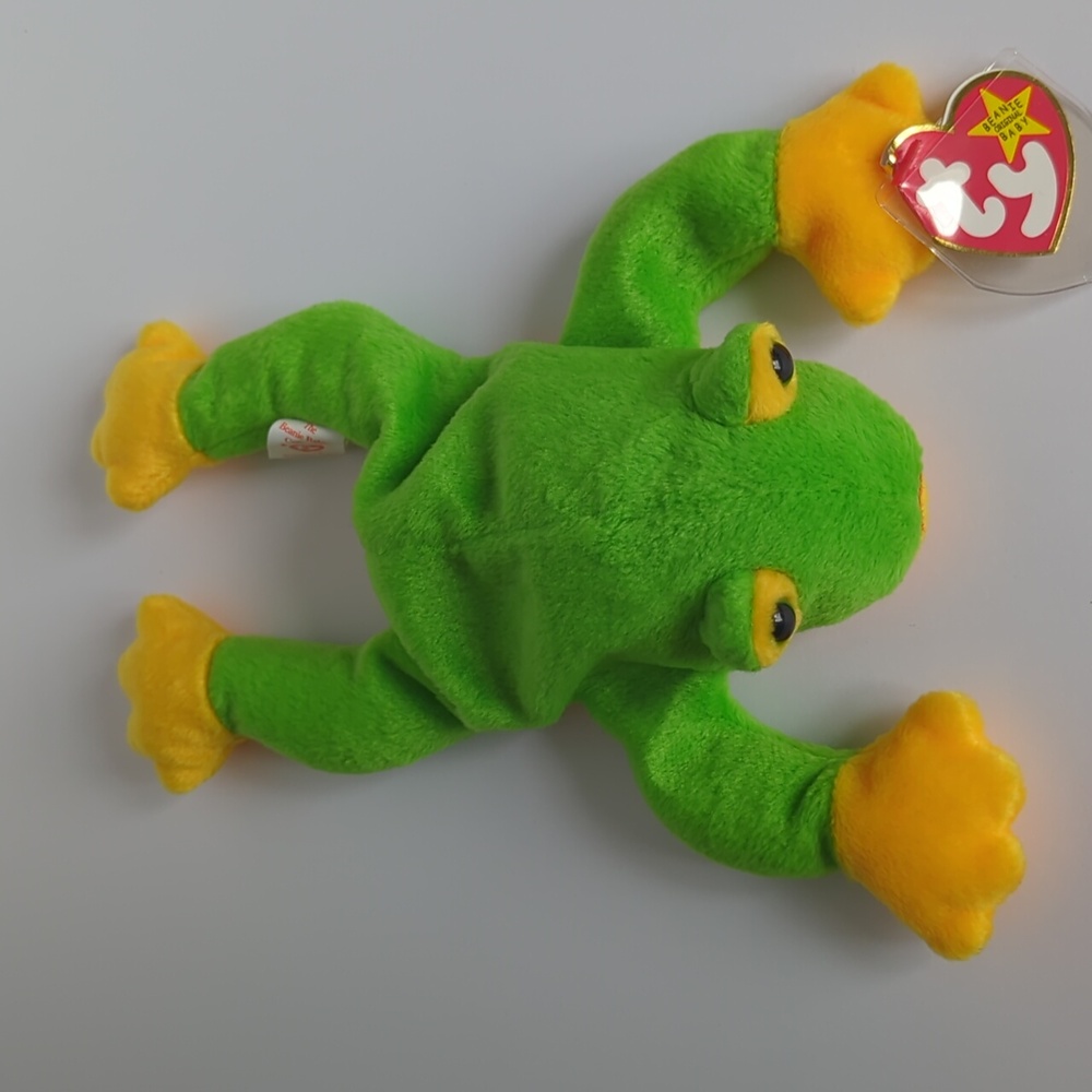 Ty lot Smoochy beanie babies beanie buddies McDonald's frogs with tags 97-99 - Picture 5 of 11